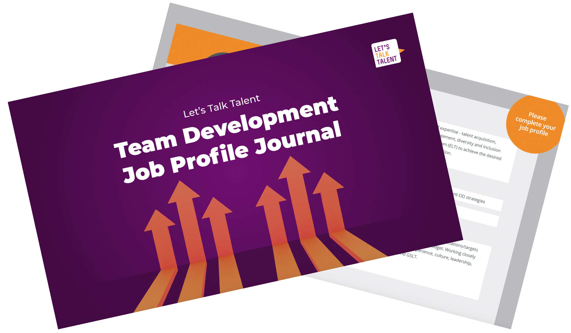 Download our Team Development Job Profile Journal template