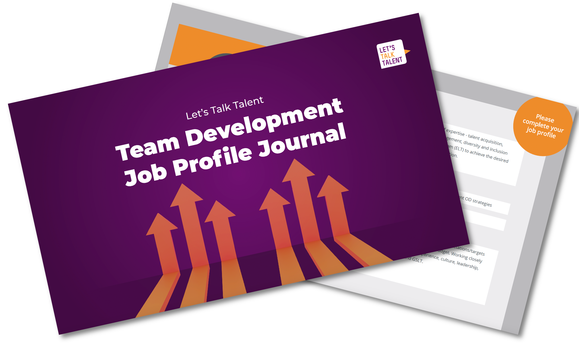 Download a blank Job Profile Journal template Let's Talk Talent